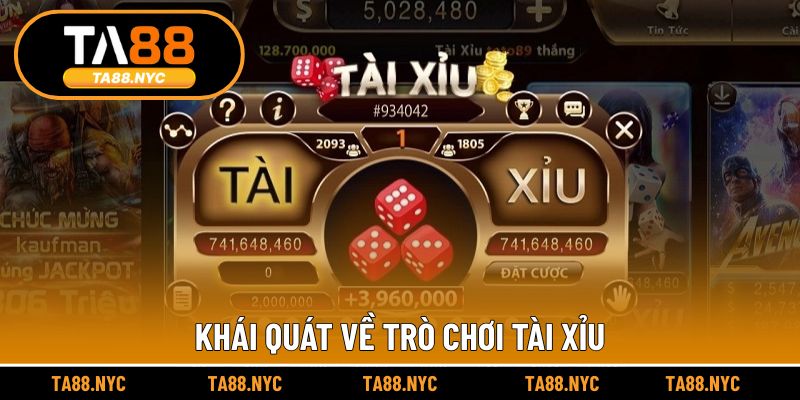 Khái quát về trò chơi Tài Xỉu