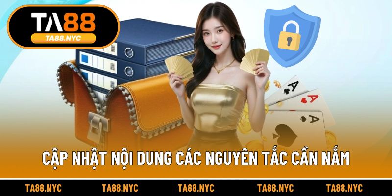 Những nguyên tắc nghiêm ngặt cần chấp hành