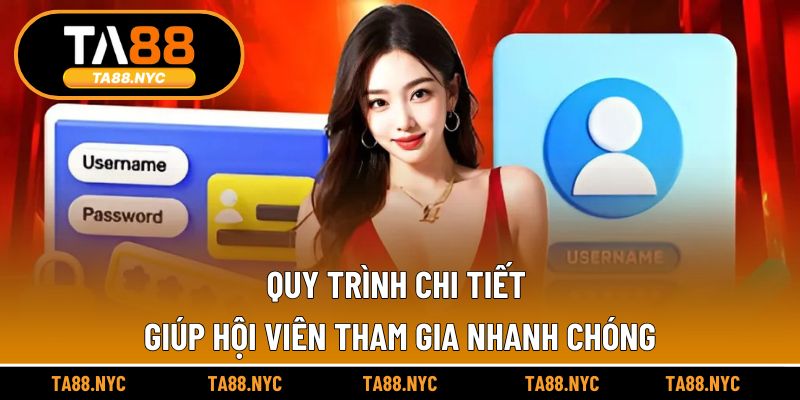 Quy trình chi tiết giúp hội viên tham gia nhanh chóng
